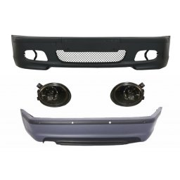 Kit bare fata-spate cu PDC si proiectoare fumurii pentru BMW Seria 3 E46 Sedan