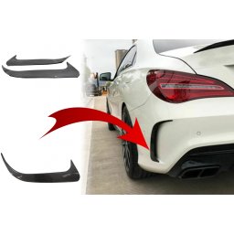 Ornamente bara spate Mercedes CLA W117 2014-2018 Carbon Edition