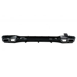 Difuzor bara spate Mercedes E-Class W213 2016-2019 E63 Design crom