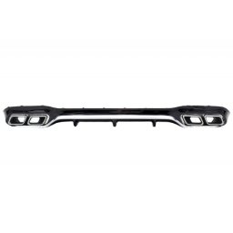 Difuzor bara spate Mercedes E-Class W213 2016-2019 E63 Design Chrome
