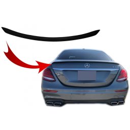 Eleron portbagaj Mercedes E-Class W213 Sedan 2016-2023, negru mat