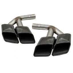 Ornamente toba Audi Q7 4M 2015-2019 design SQ7 negre pentru benzina