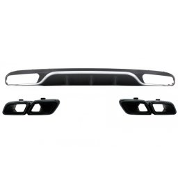Difuzor bara spate Mercedes E-Class W213/S213 E63 Design negru