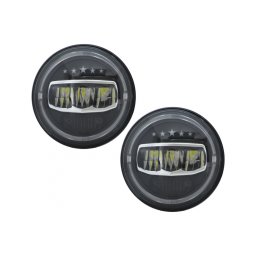 Faruri Full LED 7 inch cu dublu proiector pentru Jeep Wrangler