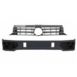 Prelungire bara fata cu grila centrala pentru VW Transporter T5.1 Facelift Sportline