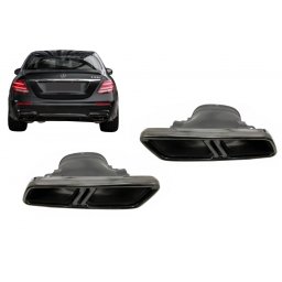 Ornamente tobe negre Mercedes W213/X253/C253, design E63 S AMG