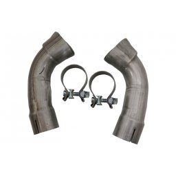Reductie evacuare inox Mercedes A-Class W176 si CLA W117 A45 Design