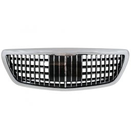 Grila centrala Mercedes S-Class W222/X222 2014-2020 Vertical Design Crom