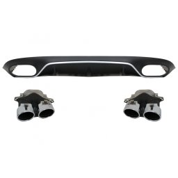 Difuzor bara spate Mercedes E-Class C238 A238 Coupe Cabrio E53 Silver