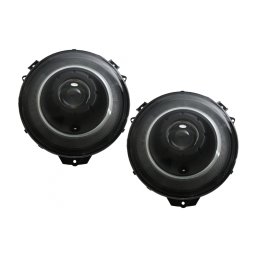 Faruri Bi-Xenon OEM Look negre pentru Mercedes G-Class W463 2005-2017