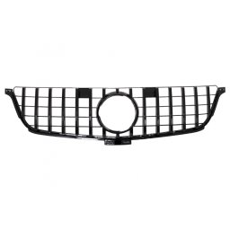 Grila centrala Mercedes ML-Class W166 2012-2014 Panamericana Black