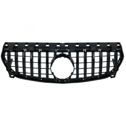 Grila centrala Mercedes CLA W117 Facelift 2016-2018 Panamericana negru