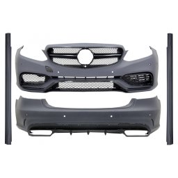 Kit exterior Mercedes W212 E-Class Facelift E63 Design negru lucios