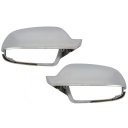 Capace oglinzi Audi A5 8T, A3 8P, A4 B8.5 facelift, aluminiu mat