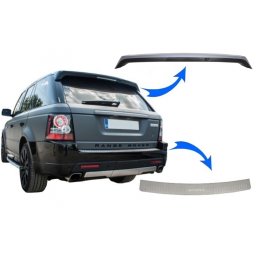 Eleron luneta si protectie bara spate pentru Range Rover Sport L320
