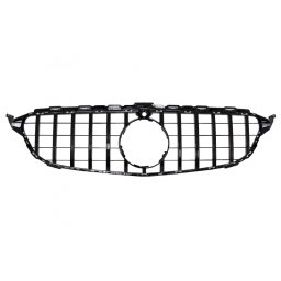 Grila centrala Mercedes C-Class W205/S205/C205/A205 Panamericana negru