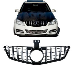Grila centrala Mercedes C-Class W204/S204 2007-2014 Panamericana crom
