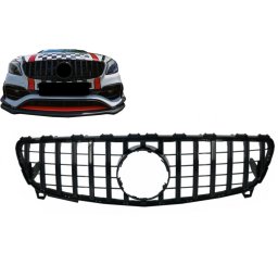 Grila centrala Mercedes A-Class W176 Facelift Panamericana GT-R negru