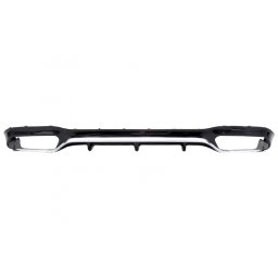 Difuzor bara spate Mercedes E-Class W213 2016-2019, design E63 crom