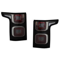 Stopuri Full LED negre pentru Range Rover Vogue IV L405 2013-2017, design Facelift