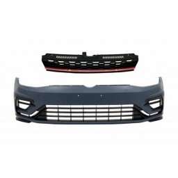 Bara fata cu grila centrala pentru VW Golf 7.5 (2017-2020) R GTI Design