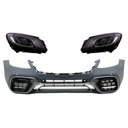 Bara fata cu faruri Full LED pentru Mercedes S-Class W222 2013-2017 S63