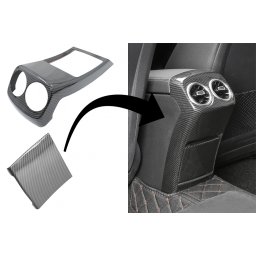 Ornamente consola centrala spate Mercedes A-Class W177 V177 carbon