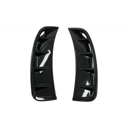 Grile aripi laterale Mercedes A-Class W177/V177, negru lucios