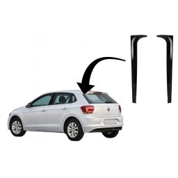 Eleron luneta cu prelungiri laterale VW Polo AW MK6 2018+ Piano Black