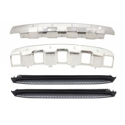 Pachet praguri laterale si prelungiri Off Road Mercedes ML W164 2005-2008
