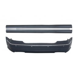 Pachet bara spate si praguri laterale Mercedes E-Class W211 2003-2009 cu PDC