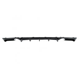 Difuzor bara spate BMW Seria 3 F30 F31 2011-2019 dubla evacuare carbon