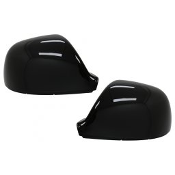Capace oglinzi VW Amarok, Transporter T5/T6, Multivan negru lucios