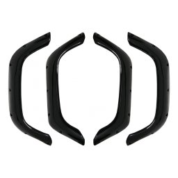 Prelungiri aripi negre lucioase pentru Land Rover Defender 90 si 110