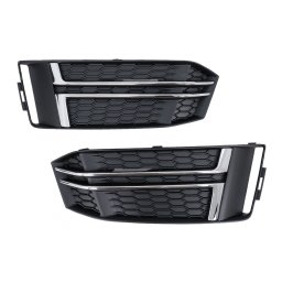 Grile laterale Audi A4 B9 S-Line Silver Edition, Sedan/Avant 2016-2018