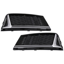 Grile laterale Audi A4 B9 Sedan Avant 2016-2018, design RS4