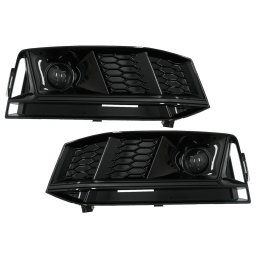 Grile laterale negre Audi A4 B9 Sedan Avant 2016-2018 S-Line RS4