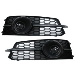 Grile laterale negre Audi A6 C7 4G S Line Facelift 2015-2018