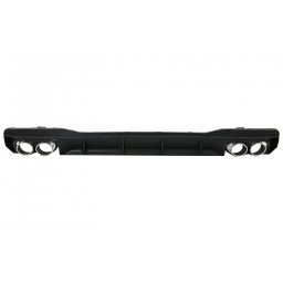 Difuzor bara spate cu ornamente evacuare pentru Audi A7 4K8 S-Line, design RS7