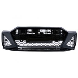 Bara fata Audi A7 4K8 2018+ RS7 Look cu grile incluse, polipropilena