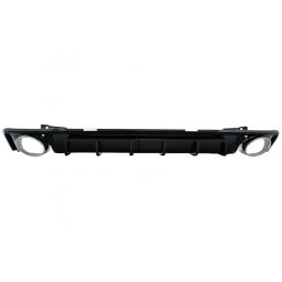 Difuzor bara spate Audi A6 C8 4K Avant/Sedan RS6 Design negru lucios