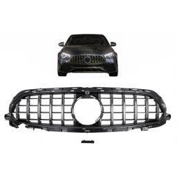 Grila centrala Mercedes E-Class W213 facelift Panamericana crom