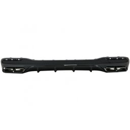 Difuzor bara spate cu ornamente evacuare Mercedes GLE W166 Night Package