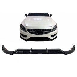 Prelungire bara fata Mercedes C-Class W205/S205/C205/A205 negru lucios