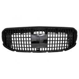 Grila centrala Mercedes GLS X167 2019-2023 M Look negru lucios