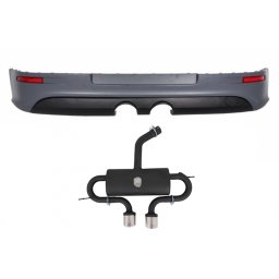 Prelungire bara spate cu evacuare Catback pentru VW Golf 5 R32 Look