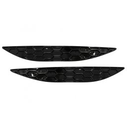 Reflectorizanti bara spate VW Golf 7 Hatchback 5G R-Line, negru lucios