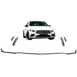 Lip bara fata Mercedes A-Class W177 V177 Sport-Line / A35, negru