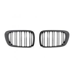 Grile centrale BMW Seria 3 E46 Coupe Cabrio 1999-2002 negru lucios