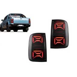 Stopuri LED fumurii pentru VW Amarok 2010-2020 cu semnal secvential dinamic